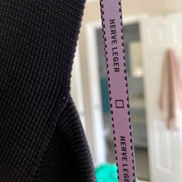 Herve Leger Sadie Bandage Bodycon Mini Dress - Picture 7 of 8